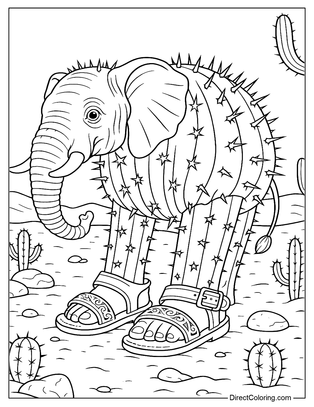 Cute Lirilì Larilà Coloring Page